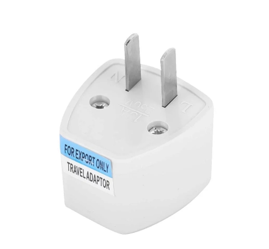 Power Adapter Electrical Plug Converter - 2 prong
