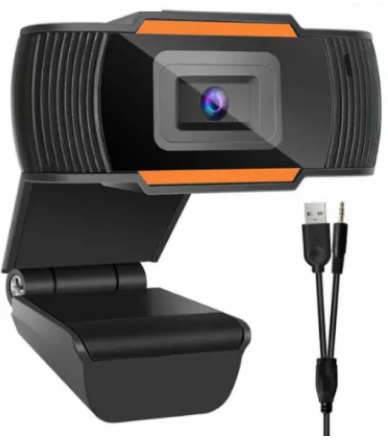 USB Webcam with 3.5mm mic 1280 x 720P (plug & play - no driver needed)