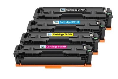 Compatible Canon 067 Toner Cartridge Combo High Yield - 4 colour / set