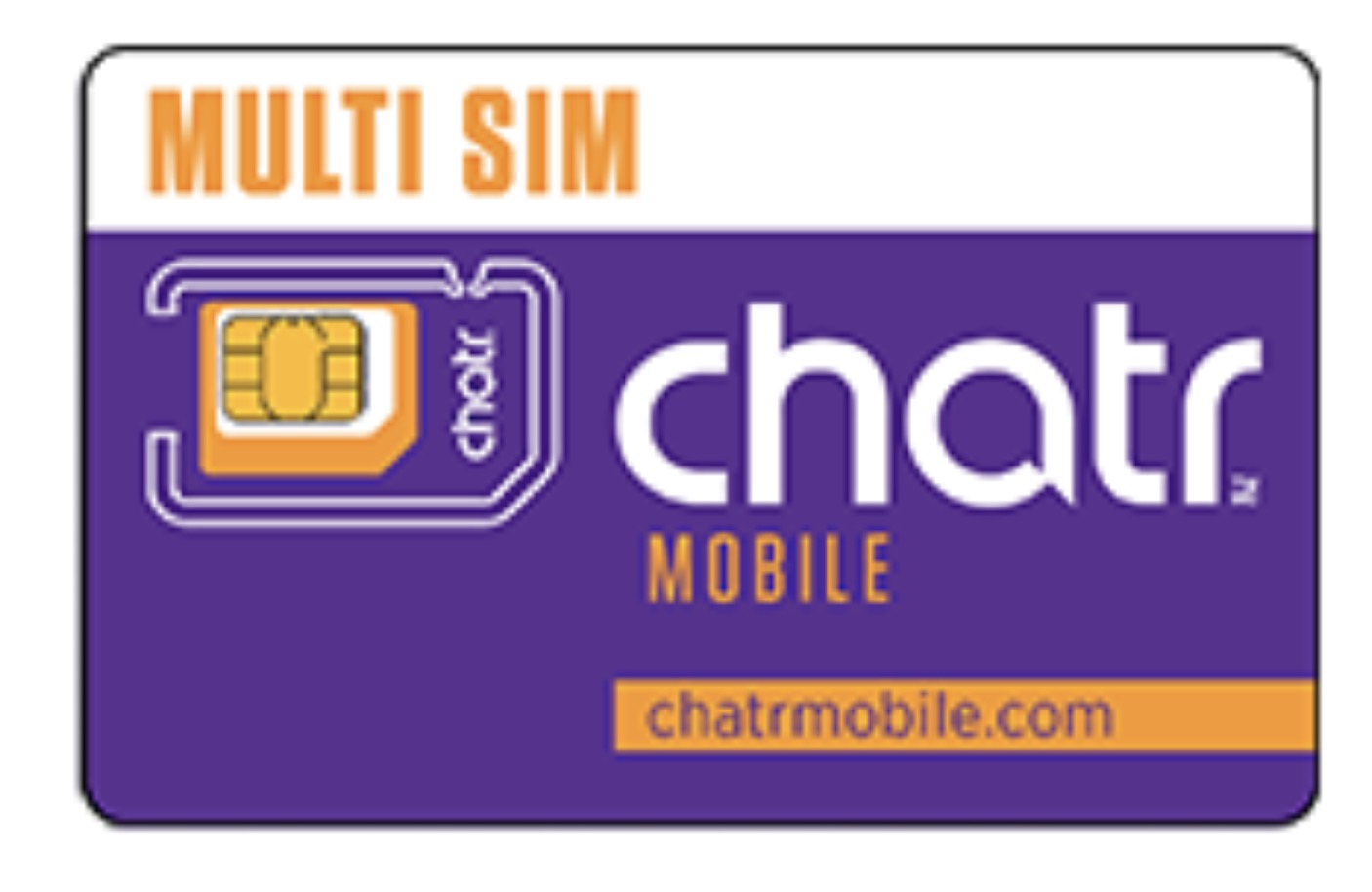 Chatr Mobile SIM card (Universal/Smartphones)