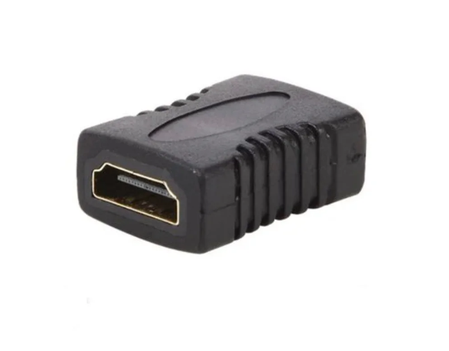 HDMI-to-HDMI Female Coupler Extension Adapter - Black