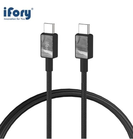 Type-C cable Male to Male 1.8M (6 feet) - Black