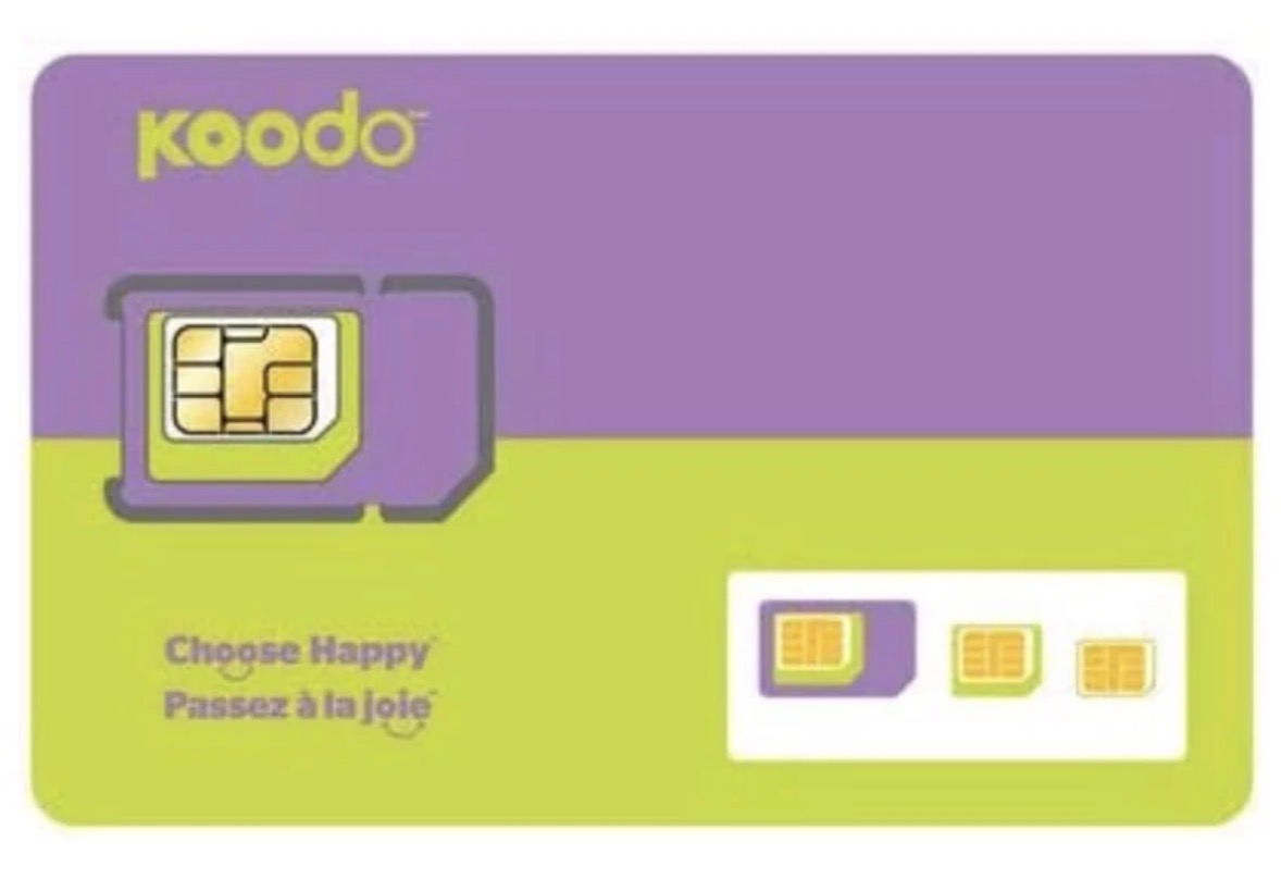 Koodo Prepaid SIM card