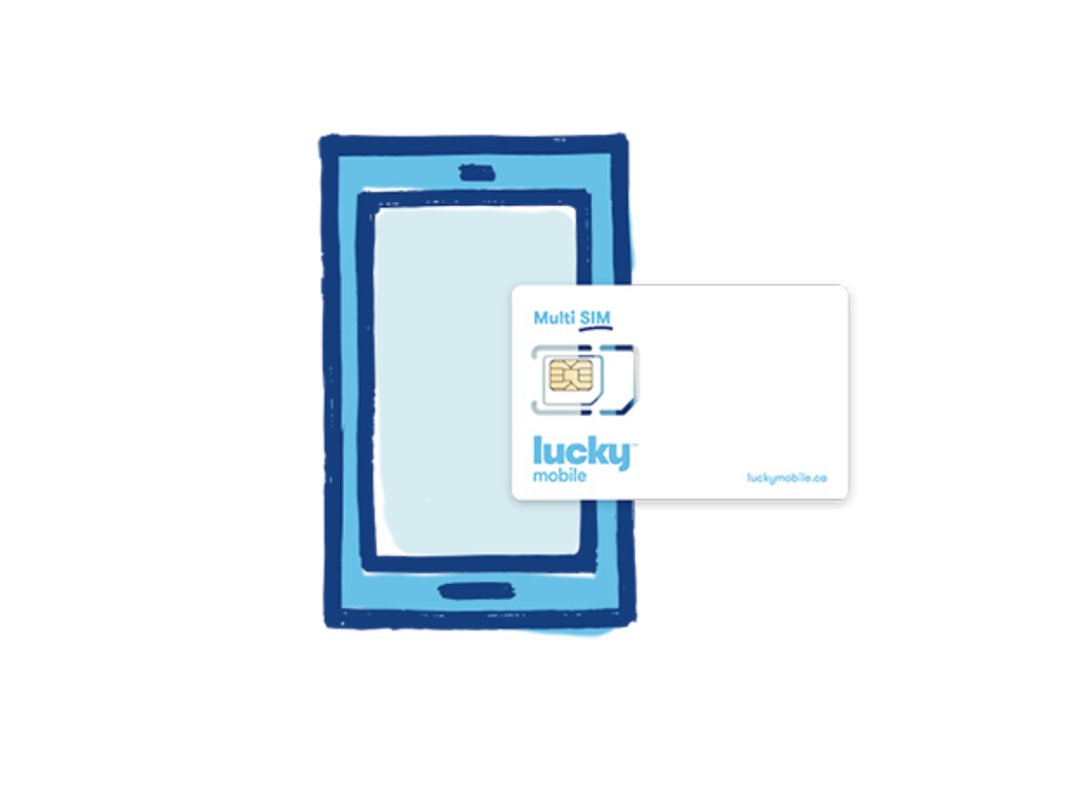 Lucky Mobile SIM card (Universal/Smartphones)