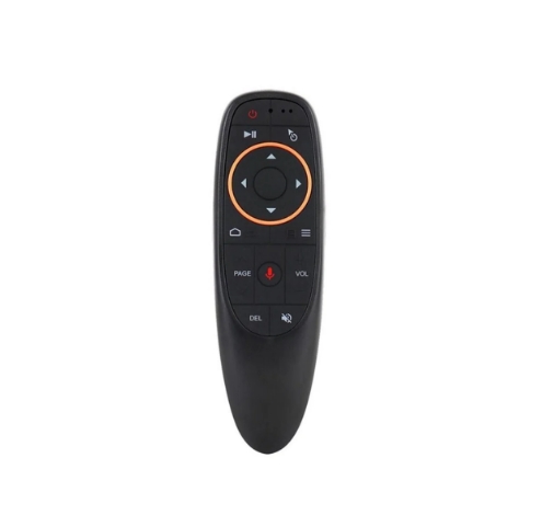 Air Mouse Voice Remote Control with USB 2.4GHz Wireless 6 Axis Gyroscope Microphone IR Remote Controls For Android tv box