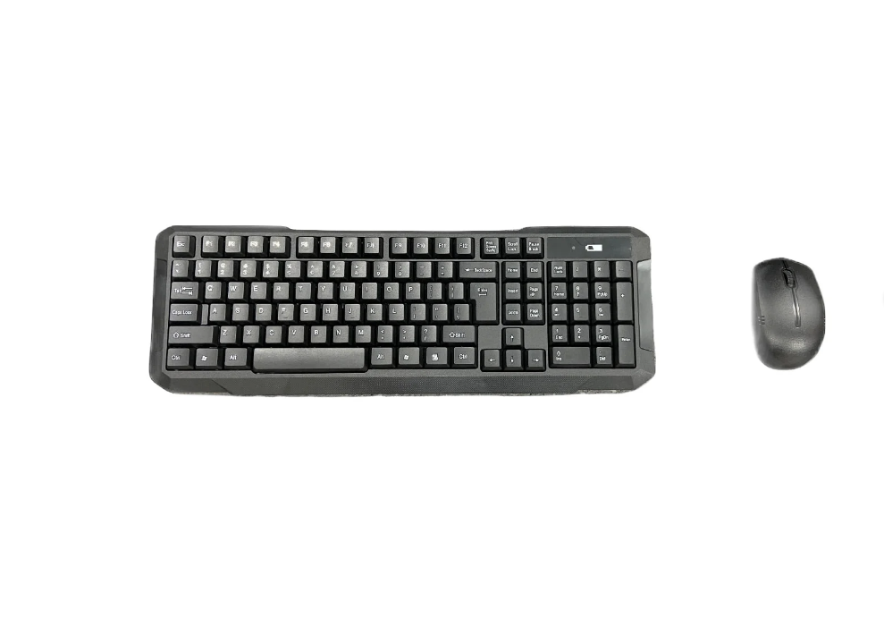 Wireless Keyboard & Mouse Combo - English - Black